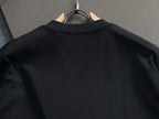 AMIRI Distressed Bold Logo Crew Neck Short‑Sleeve T‑Shirt
