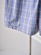Acne Studios Blue Plaid Casual Boxer Shorts