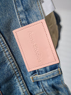 Acne Studios Distressed Wide‑Leg Denim Jeans