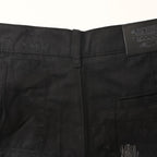 Acne Studios Patch‑Repair Distressed Wide‑Leg Jeans