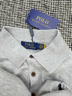 Polo Ralph Lauren Men’s Long‑Sleeve Knit Polo Sweater With Pony Embroidery