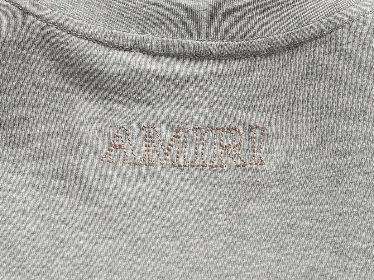 Amiri Crew‑Neck Pocket Short‑Sleeve T‑Shirt