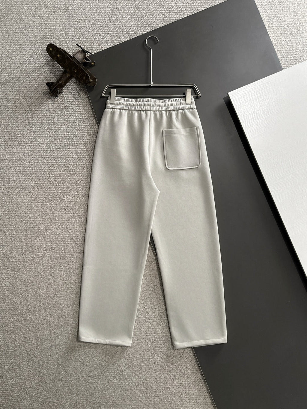 Acne Studios Drawstring Waist Straight‑Leg Sweatpants