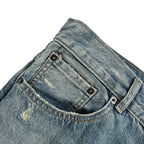 Acne Studios Distressed Wide‑Leg Jeans
