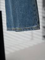 Acne Studios Distressed Wide‑Leg Denim Jeans
