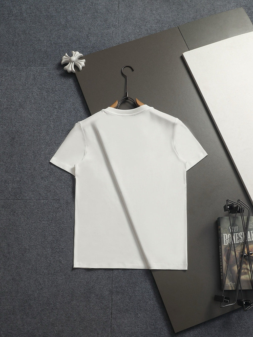Ralph Lauren Men's Crew‑Neck Short‑Sleeve T‑Shirt With Black Pony Logo