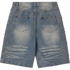 Vale Forever Candy Jorts Mid Blue
