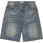 Vale Forever Candy Jorts Mid Blue