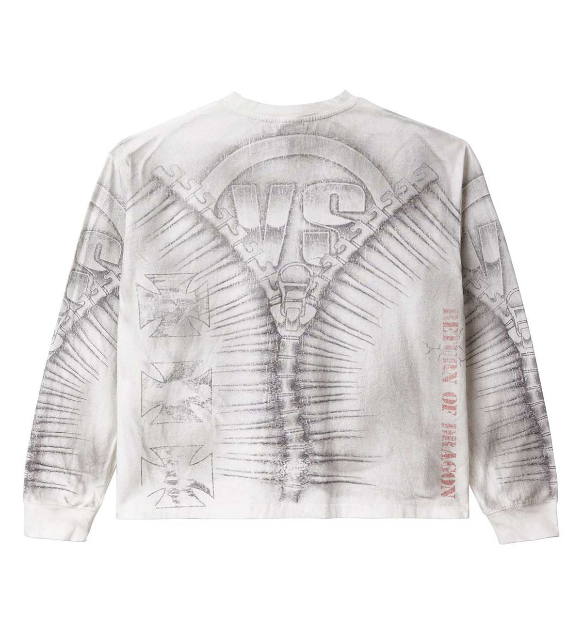 Vale Forever Reggie L/S Tee White
