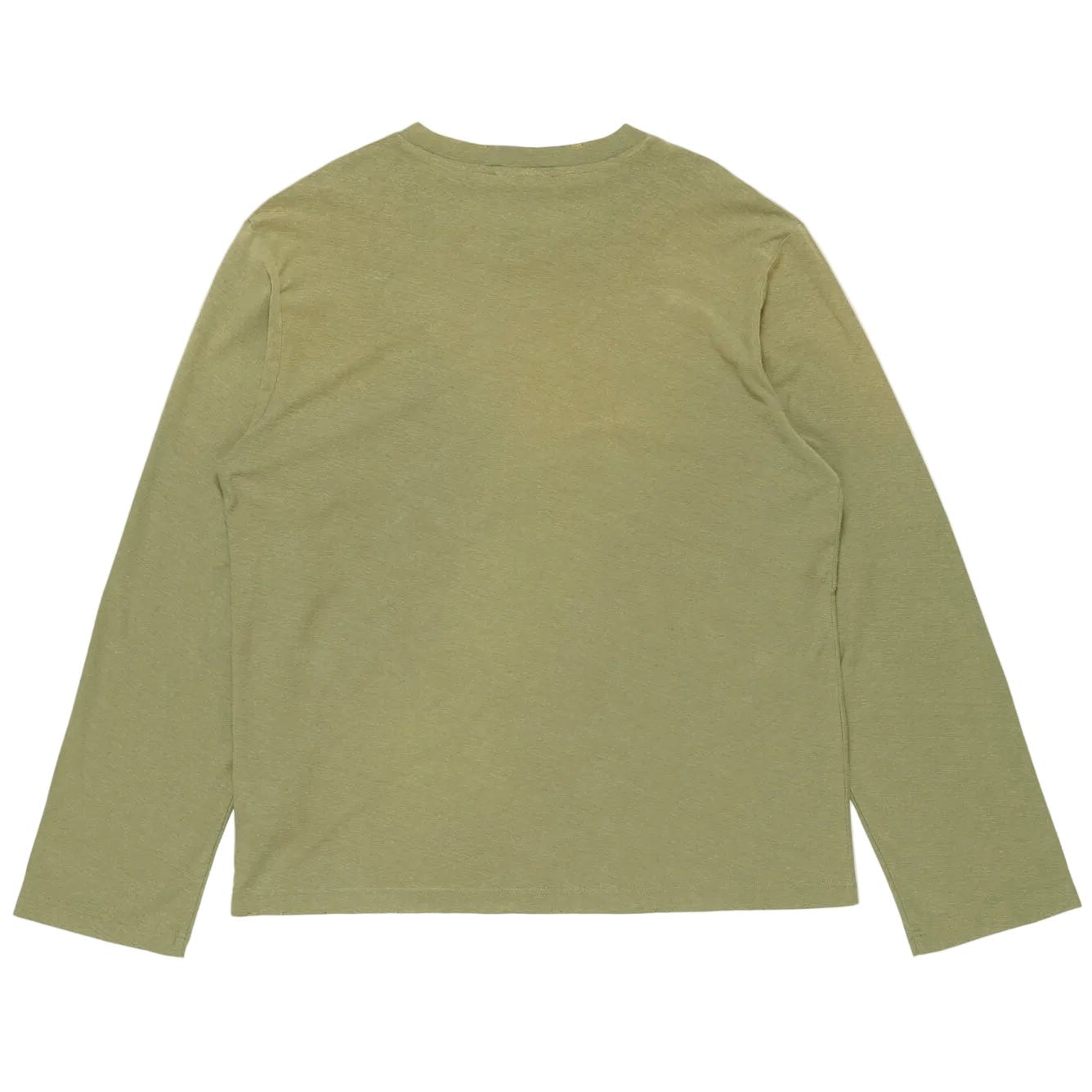 Acne Studios Logo 1996 Long Sleeve T-Shirt Olive Green