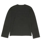 Acne Studios 1996 LOGO Long Sleeve RELAXED FIT Black