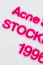 Acne Studios 1996 LOGO Long Sleeve RELAXED FIT Off white