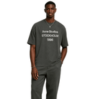 Acne Studios Sprayed 1996 Logo T-shirt Dusty Black