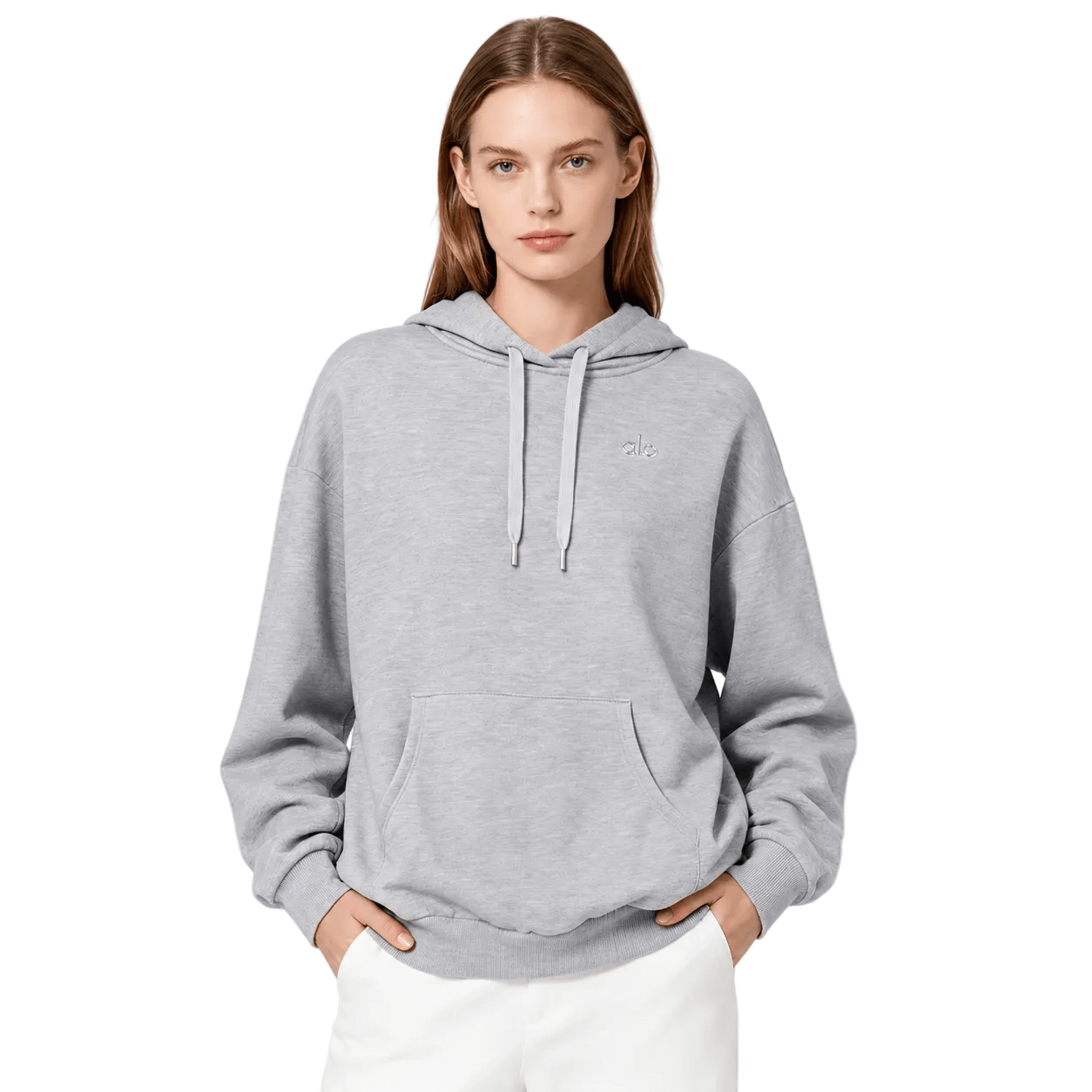 Alo Accolade Hoodie Athletic Heather Grey