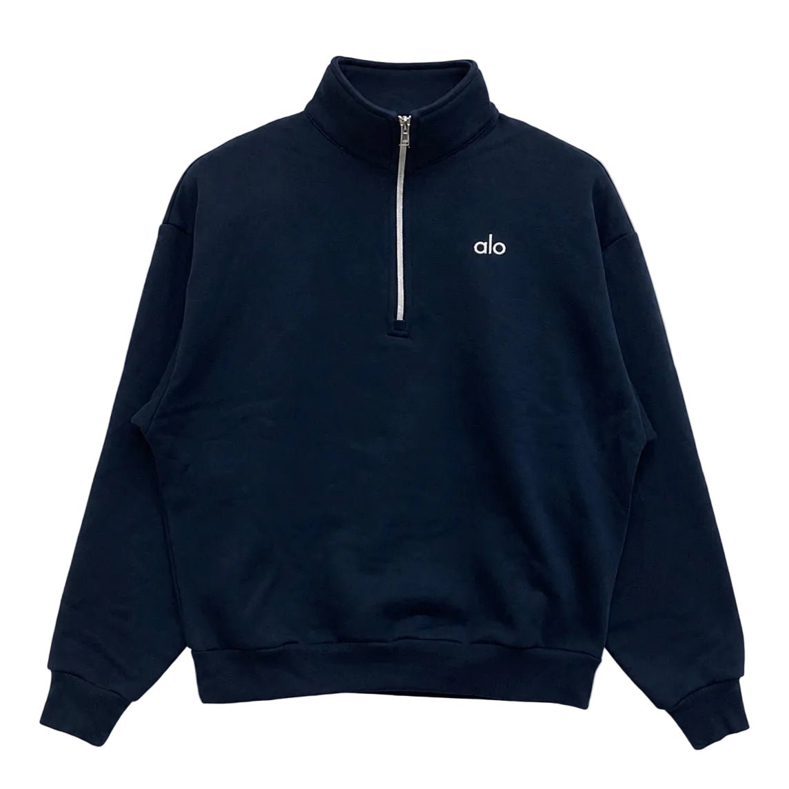 Alo Accolade quarter zip sweater Navy