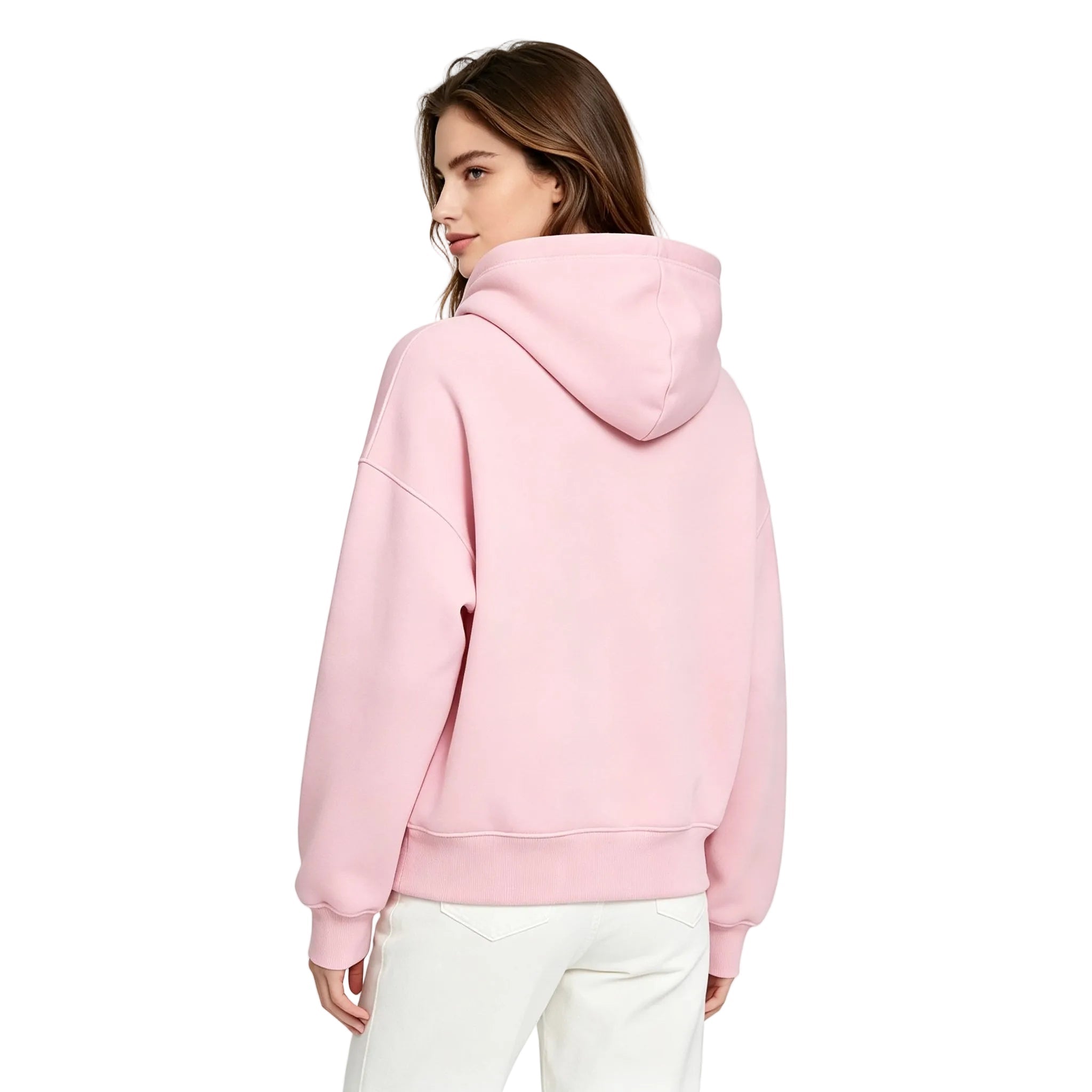 Alo Yoga Accolade Cotton Blend Hoodie Ballet Pink