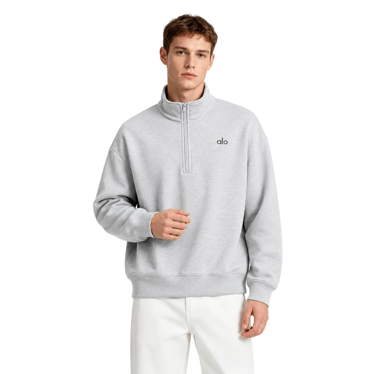 Alo Yoga Accolade quarter zip sweater