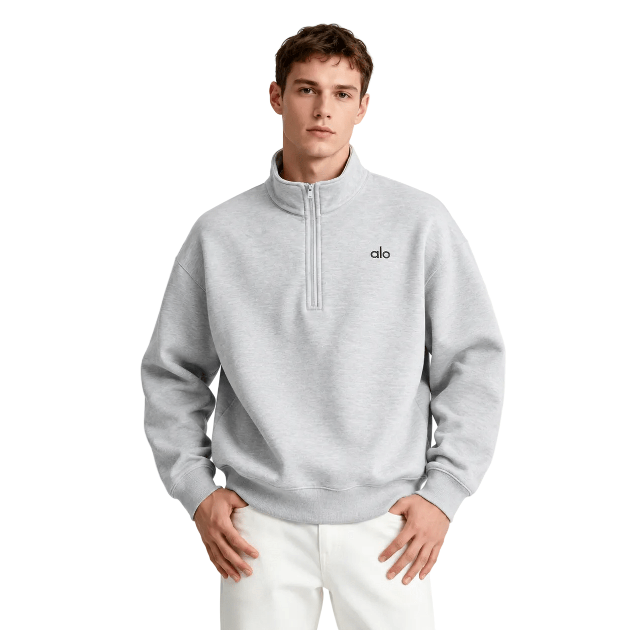 Alo Yoga Accolade quarter zip sweater