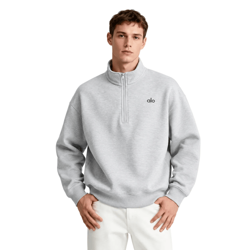 Alo Yoga Accolade quarter zip sweater
