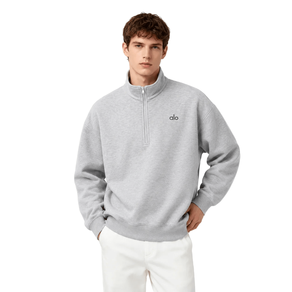 Alo Yoga Accolade quarter zip sweater
