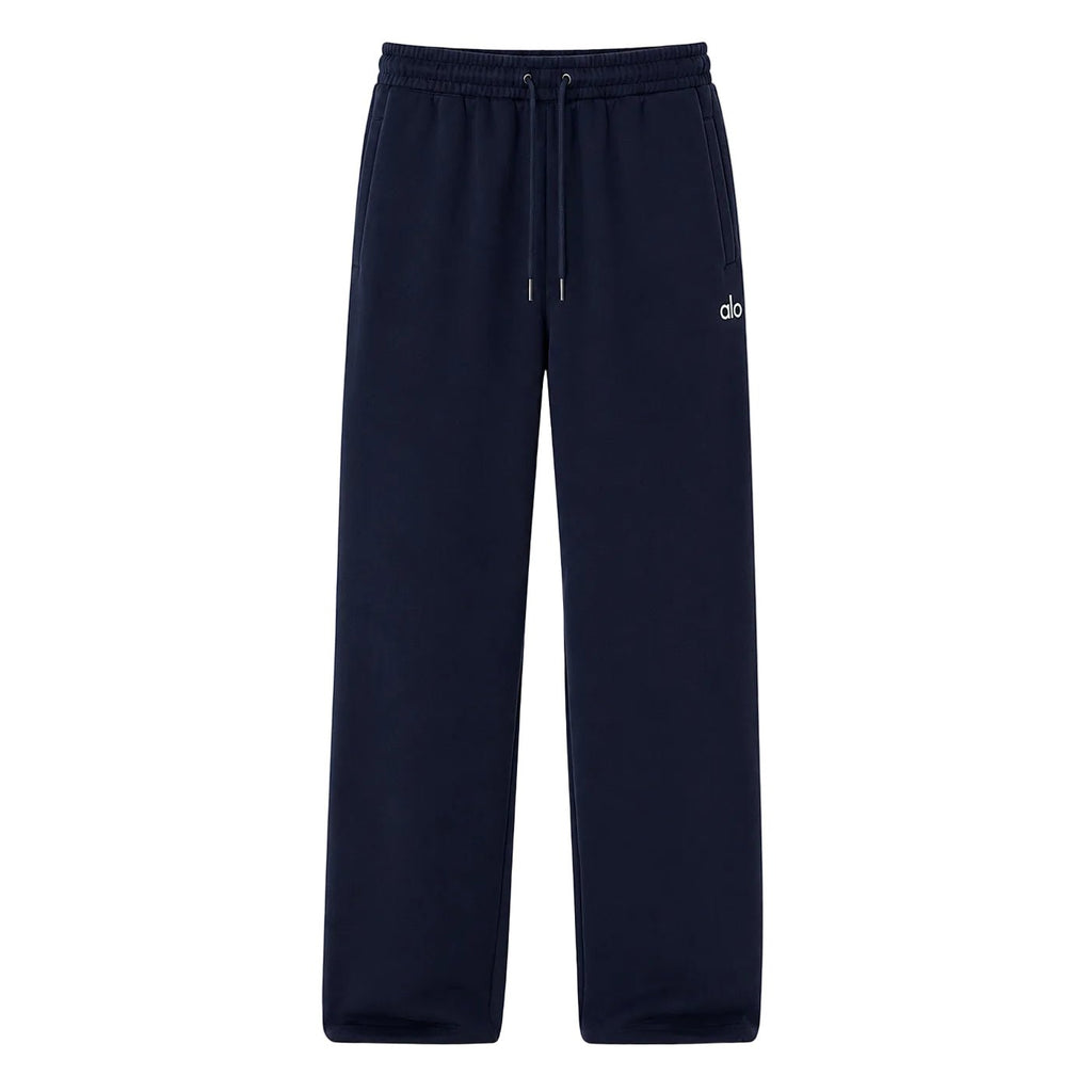 Alo Yoga Accolade Straight Leg Sweatpants Navy