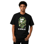 BAPE ABC Camo By Bathing Ape Tee Black Green