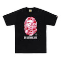 BAPE ABC Camo By Bathing Ape Tee Black Pink