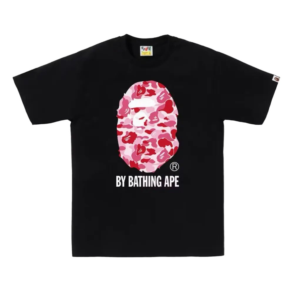 BAPE ABC Camo By Bathing Ape Tee Black Pink