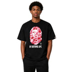 BAPE ABC Camo By Bathing Ape Tee Black Pink