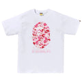 BAPE ABC Sakura Camo By Bathing Ape Tee SS26 White