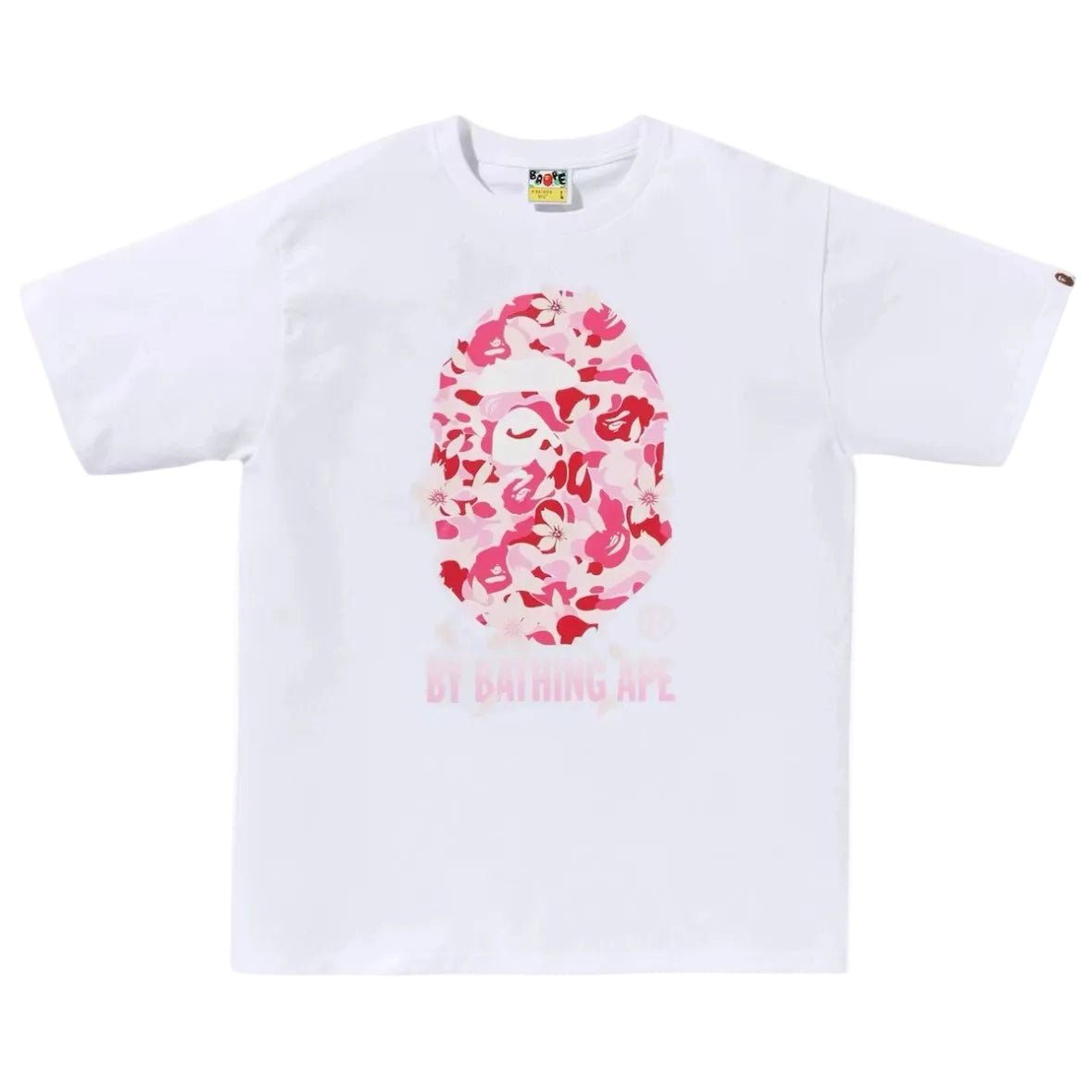 BAPE ABC Sakura Camo By Bathing Ape Tee SS26 White