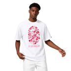 BAPE ABC Sakura Camo By Bathing Ape Tee SS26 White