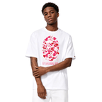 BAPE ABC Sakura Camo By Bathing Ape Tee SS26 White