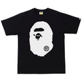 Bape Bicolor Big Ape Head Tee Black