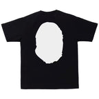 Bape Bicolor Big Ape Head Tee Black