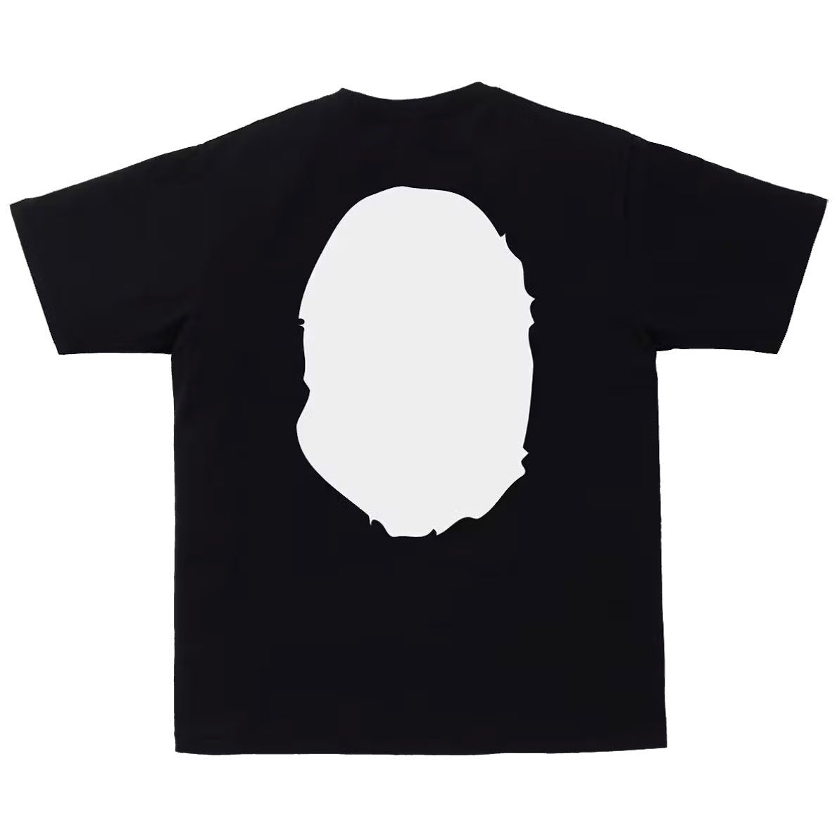 Bape Bicolor Big Ape Head Tee Black