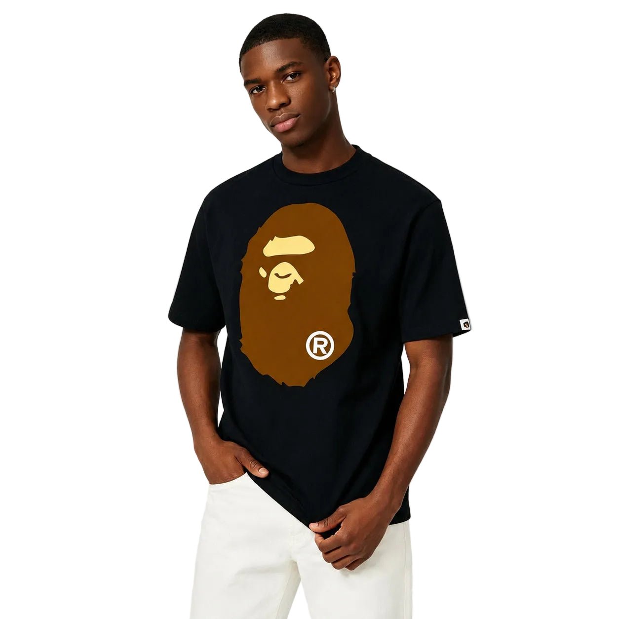 BAPE Big Ape Head Tee Black