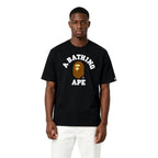 BAPE College Tee SS26 Black