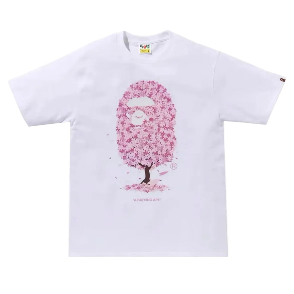 BAPE Sakura Tee SS24 White
