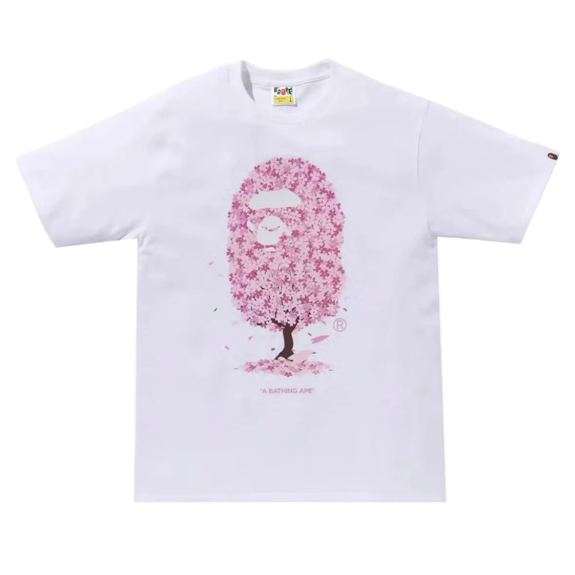 BAPE Sakura Tee SS24 White