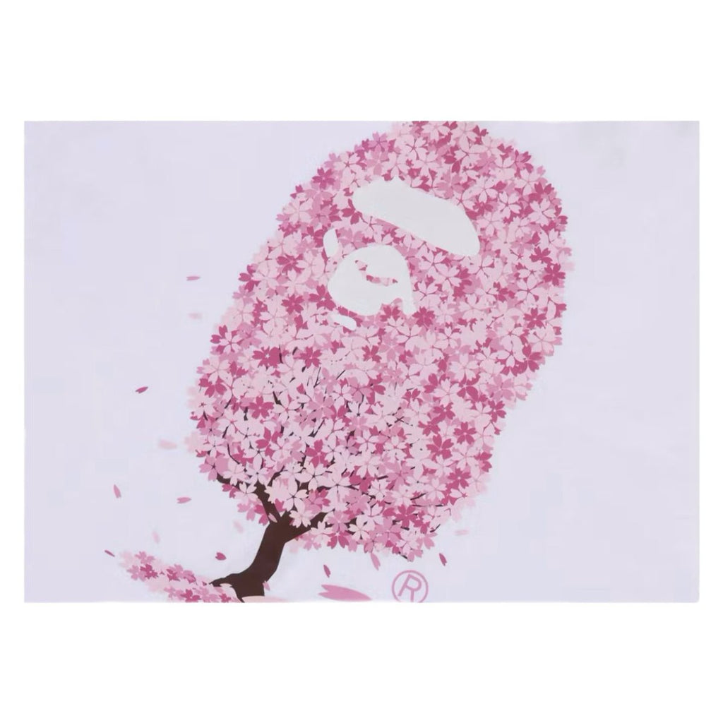 BAPE Sakura Tee SS24 White