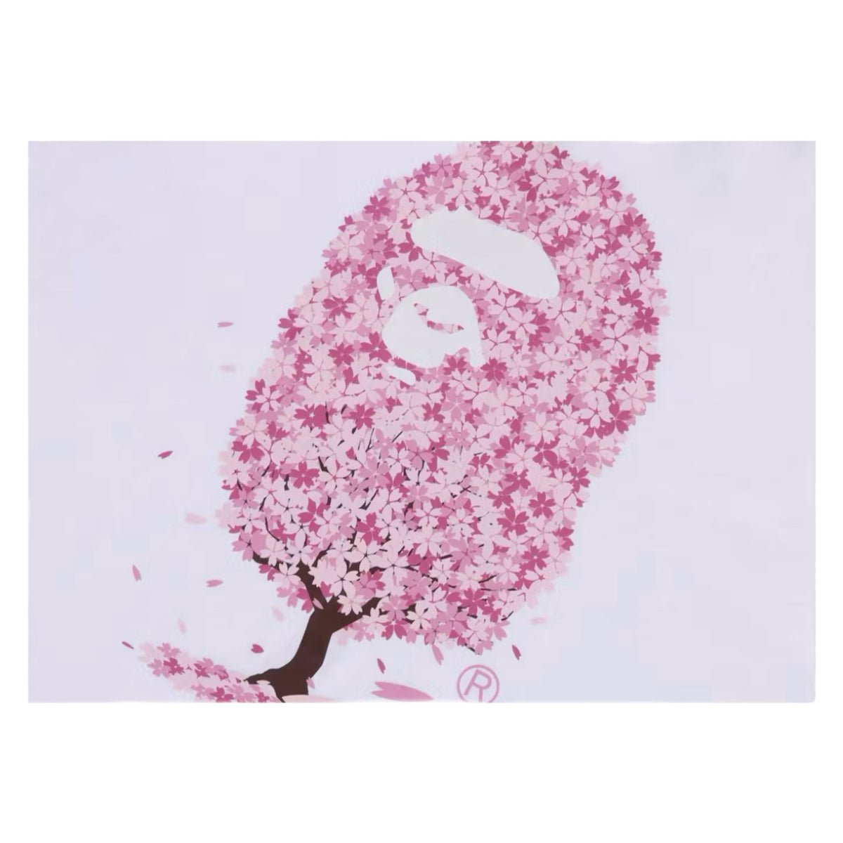 BAPE Sakura Tee SS24 White