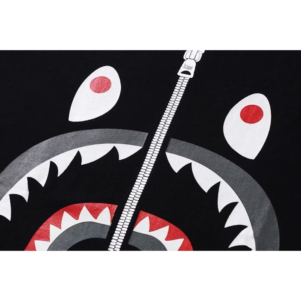 BAPE Shark Tee Black
