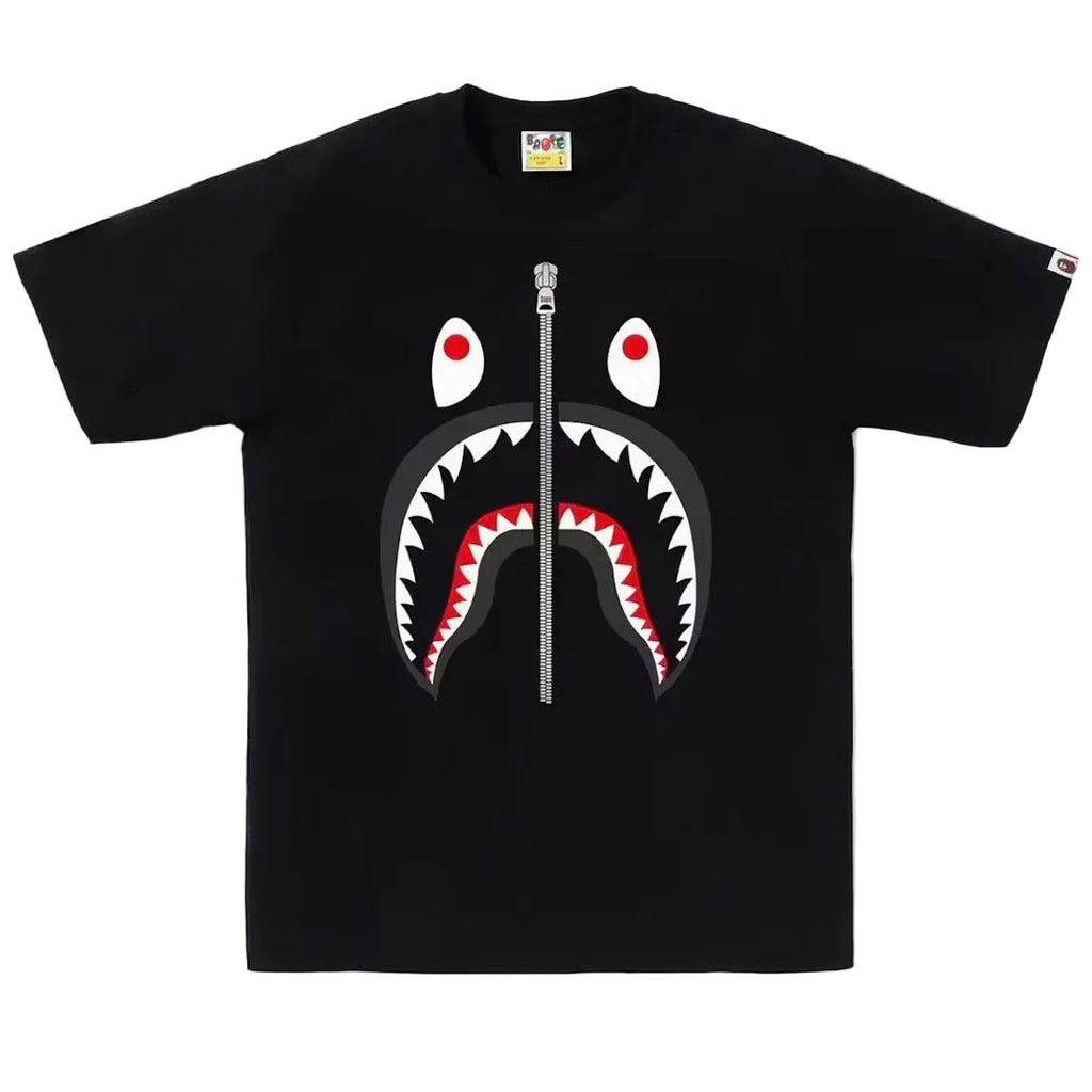 BAPE Shark Tee Black