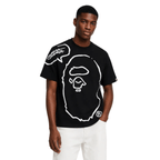 BAPE x Joshua Vides Ape Head Tee Black