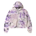 Vale Forever Purple Wayne Zip Up Hoodie