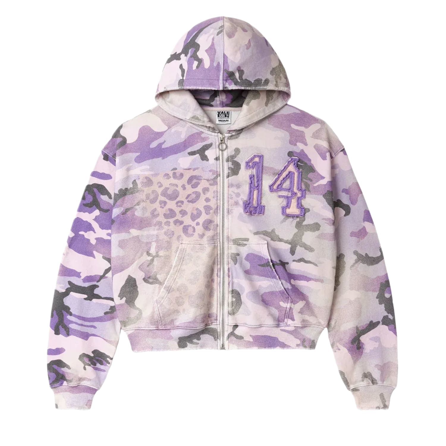 Vale Forever Purple Wayne Zip Up Hoodie