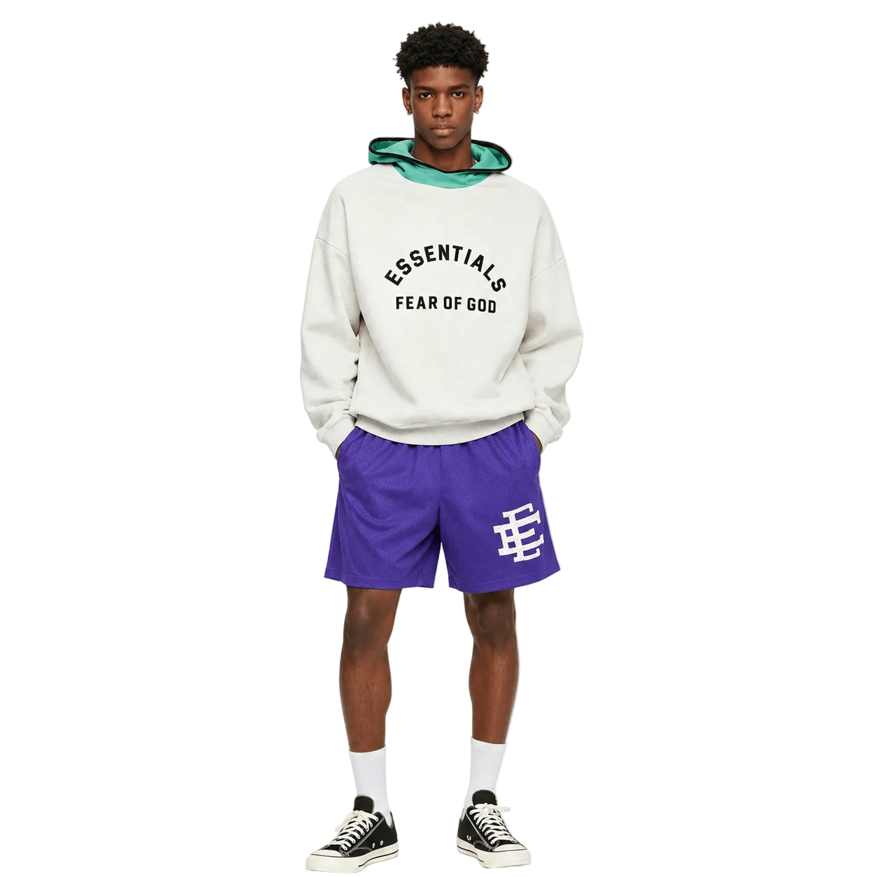 Eric Emanuel EE Akimbo Tyrrell Winston Short Purple White