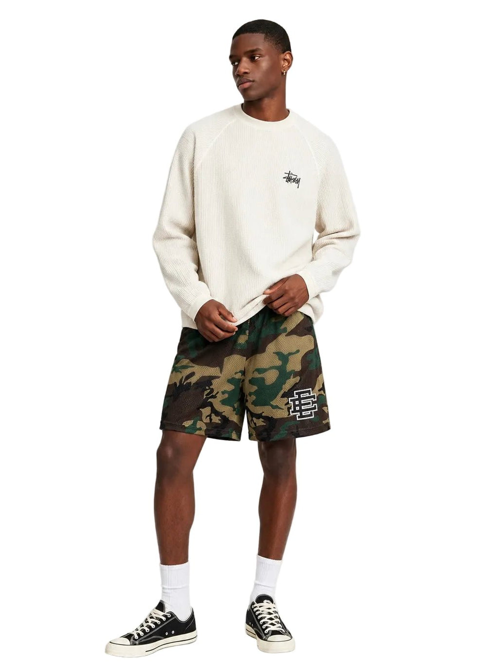 Eric Emanuel EE Basic Core Short Woodland Camo Black
