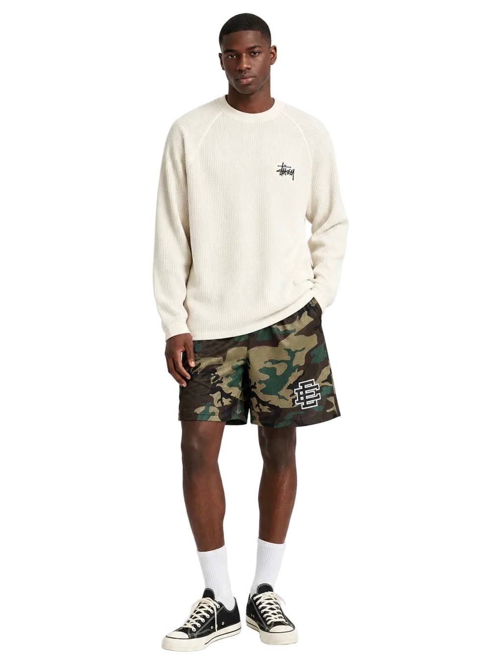 Eric Emanuel EE Basic Core Short Woodland Camo Black